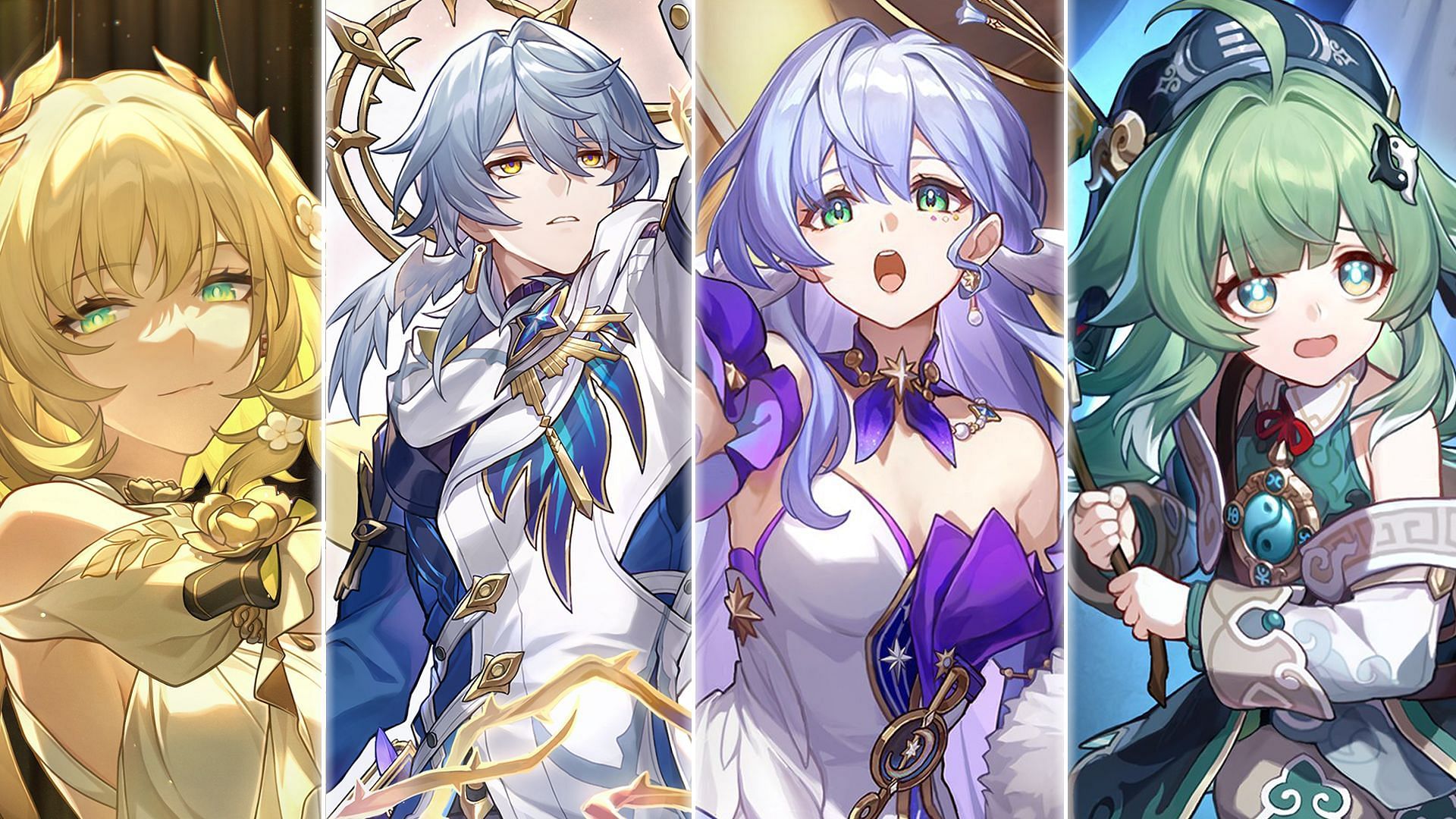Aglaea, Sunday, Robin, Huohuo (Image via HoYoverse)